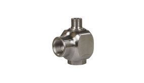 Haakse draaikoppeling ST-322, 1/2"IG - 3/8" AG, 400 bar Haakse draaikoppeling ST-322, 1/2"IG - 3/8" AG, 400 bar