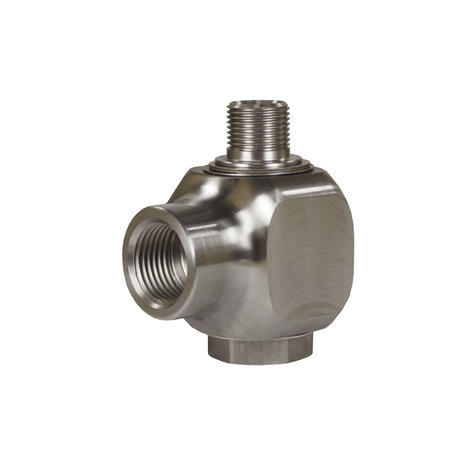 Haakse draaikoppeling ST-322, 1/2"IG - 3/8" AG, 400 bar Haakse draaikoppeling ST-322, 1/2"IG - 3/8" AG, 400 bar