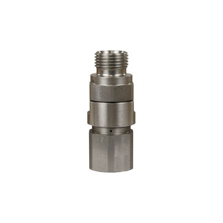 Draaikoppeling ST-351, 1/2" IG - 1/2" AG, 600 bar