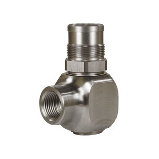 Haakse draaikoppeling ST-322, 1/2" IG - M28x1.25 AG, 400 bar