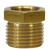 Reductie nippel, 3/8" IG - 1/2" AG, 400 bar