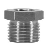 Reductie nippel, 1/4" IG - 1/2" AG, 500 bar