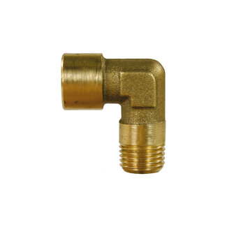 Elleboogverbinding, 1/4" IG - 1/4" AG, 150 bar