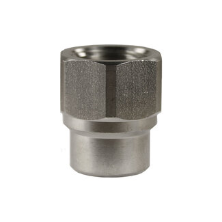 Mof, 1/4" IG -  3/8" IG, 400 bar