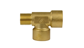 T-Stuk, 3/8" AG - 3/8" IG - 3/8" IG, 350 bar T-Stuk, 3/8" AG - 3/8" IG - 3/8" IG, 350 bar