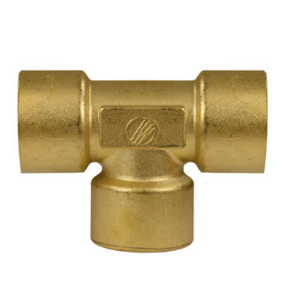 T-Stuk, 3/8" IG, 350 bar