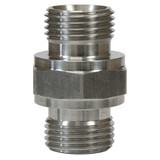 Dubbel nippel, 1/2" AG - 1/2" AG, 500 bar