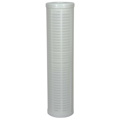 Filterpatroon, 9", 60 micron, uitwasbaar Filterpatroon, 9", 60 micron, uitwasbaar