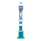 Hygiene stand met materialen