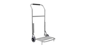 Mobiel frame voor slanghaspel inox