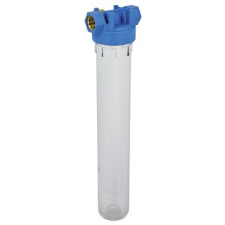 Filterhuis, 20" IG - 1" IG, 2-delig