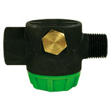 Waterfilter RM 1/2" IG-AG Aluminium