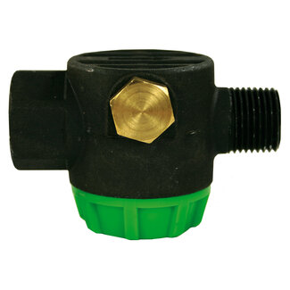 Waterfilter RM 1/2" IG-AG Aluminium