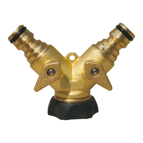 Kraanstuk 2 uitgangen, 3/4" IG Kraanstuk 2 uitgangen, 3/4" IG