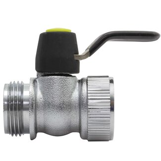 Kogelkraan, 3/4" IG - 3/4" AG, 8 bar