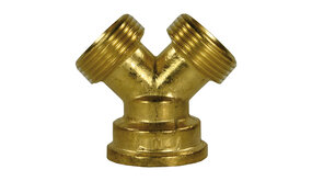 Y-verdeler 3/4"AG-3/4"AG-3/4"IG Y-verdeler 3/4"AG-3/4"AG-3/4"IG