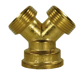 Y-verdeler 3/4"AG-3/4"AG-3/4"IG Y-verdeler 3/4"AG-3/4"AG-3/4"IG