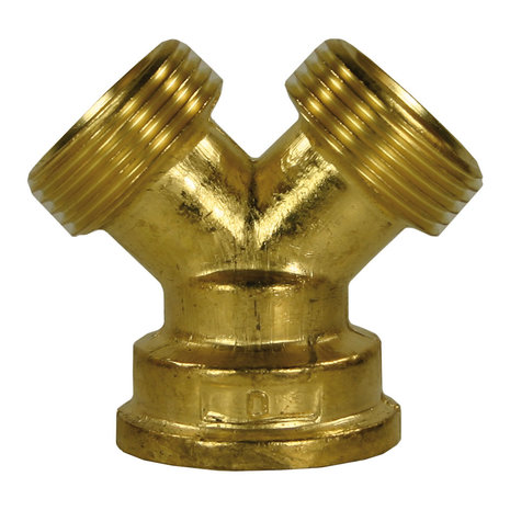 Y-verdeler 3/4"AG-3/4"AG-3/4"IG Y-verdeler 3/4"AG-3/4"AG-3/4"IG