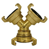 Y-verdeler met slanggedeelte