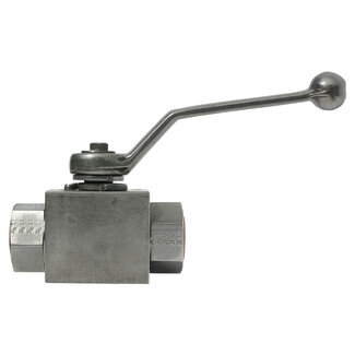Kogelkraan, 1/4" IG, 500 bar