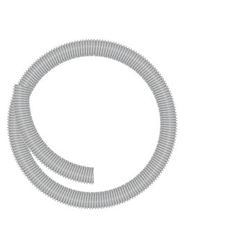 Zuigslang, 32 mm, grijs, per meter