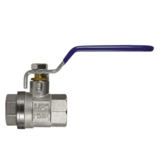 Kogelkraan 3/8" IG 25 bar messing