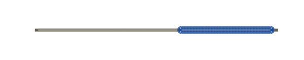 Hogedruklans ST-007, 1/4" AG, 1000/400 mm, blauw Hogedruklans ST-007, 1/4" AG, 1000/400 mm, blauw