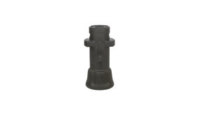 Adapter,  1/4" IG, Bajonett K Adapter,  1/4" IG, Bajonett K