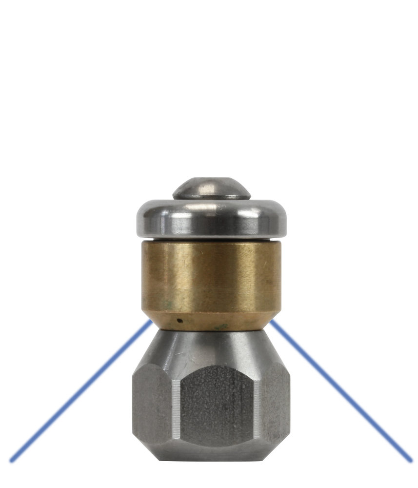 Rioolsproeier roterend ST-49.1, 1/8" IG, 3x0.7, 045 Rioolsproeier roterend ST-49.1, 1/8" IG, 3x0.7, 045