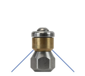 Rioolsproeier roterend ST-49.1, 1/8" IG, 3x0.7, 045 Rioolsproeier roterend ST-49.1, 1/8" IG, 3x0.7, 045
