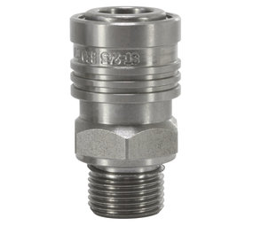 Koppeling ST-245, 3/8" AG, 350 bar, RVS Koppeling ST-245, 3/8" AG, 350 bar, RVS