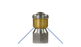 Rioolsproeier roterend ST-49.1, 1/4" IG, 3x0.75, 050 Rioolsproeier roterend ST-49.1, 1/4" IG, 3x0.75, 050