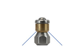Rioolsproeier roterend ST-49.1, 1/8" IG, 3x0.75, 050 Rioolsproeier roterend ST-49.1, 1/8" IG, 3x0.75, 050