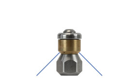 Rioolsproeier roterend ST-49.1, 1/8" IG, 3x0.8, 055 Rioolsproeier roterend ST-49.1, 1/8" IG, 3x0.8, 055