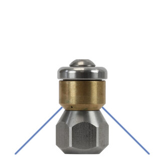 Rioolsproeier roterend ST-49.1, 1/8" IG, 3x0.8, 055
