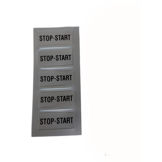 Label Start-stop
