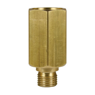 Adapter, 1/4" AG - Kordelgewinde IG
