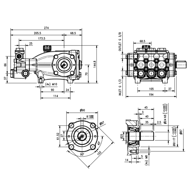 Hawk HD-pomp NMT2120LN