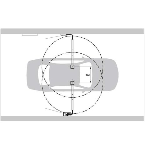 Easywash365+ Zwaaiarm, 1550 mm Easywash365+ Zwaaiarm, 1550 mm