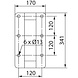 Zwenkarm, 3,50 m, 1/4" AG Zwenkarm, 3,50 m, 1/4" AG