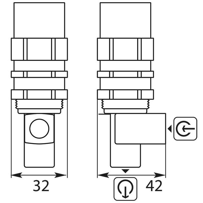 Overdrukventiel ST-230, 350 bar, 30 l/min