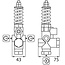 Overdrukventiel S-250, 250 bar, 35 l/min