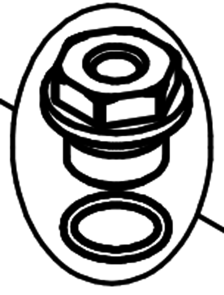 Hawk Pompstop, met schroefdraad, G1/4" Hawk Pompstop, met schroefdraad, G1/4"