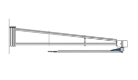 Easywash365+ Zwenkarm, 3000 mm, met zwaaiarm 1600 mm Easywash365+ Zwenkarm, 3000 mm, met zwaaiarm 1600 mm