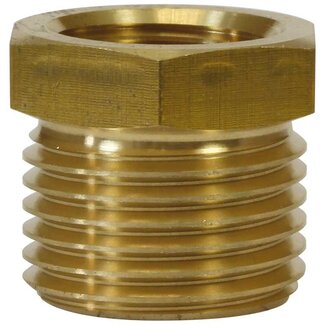 Reductie nippel, 1/4" IG - 3/8" AG, 400 bar