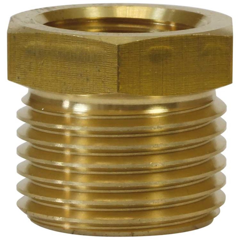 Reductie nippel, 1/8" IG - 3/8" AG, 400 bar Reductie nippel, 1/8" IG - 3/8" AG, 400 bar