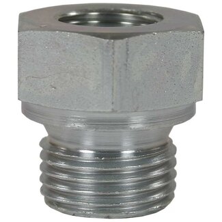 Reductie nippel, 1/4" IG - 3/4" AG, 500 bar