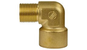 Elleboogverbinding, 3/8" IG - 3/8" AG, 350 bar Elleboogverbinding, 3/8" IG - 3/8" AG, 350 bar