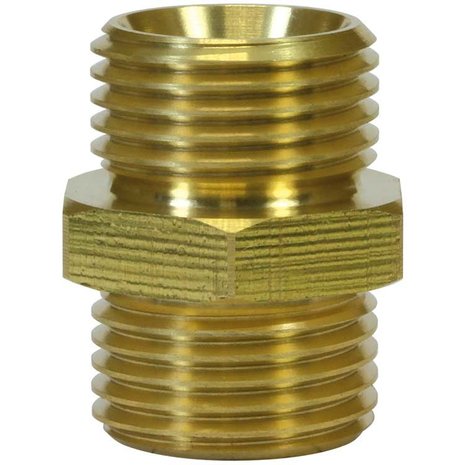 Dubbel nippel, 3/4" AG - 3/4" AG, 250 bar Dubbel nippel, 3/4" AG - 3/4" AG, 250 bar
