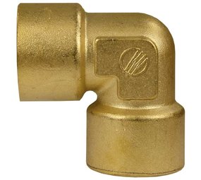 Elleboogverbinding, 3/8" IG - 3/8" IG, 350 bar
